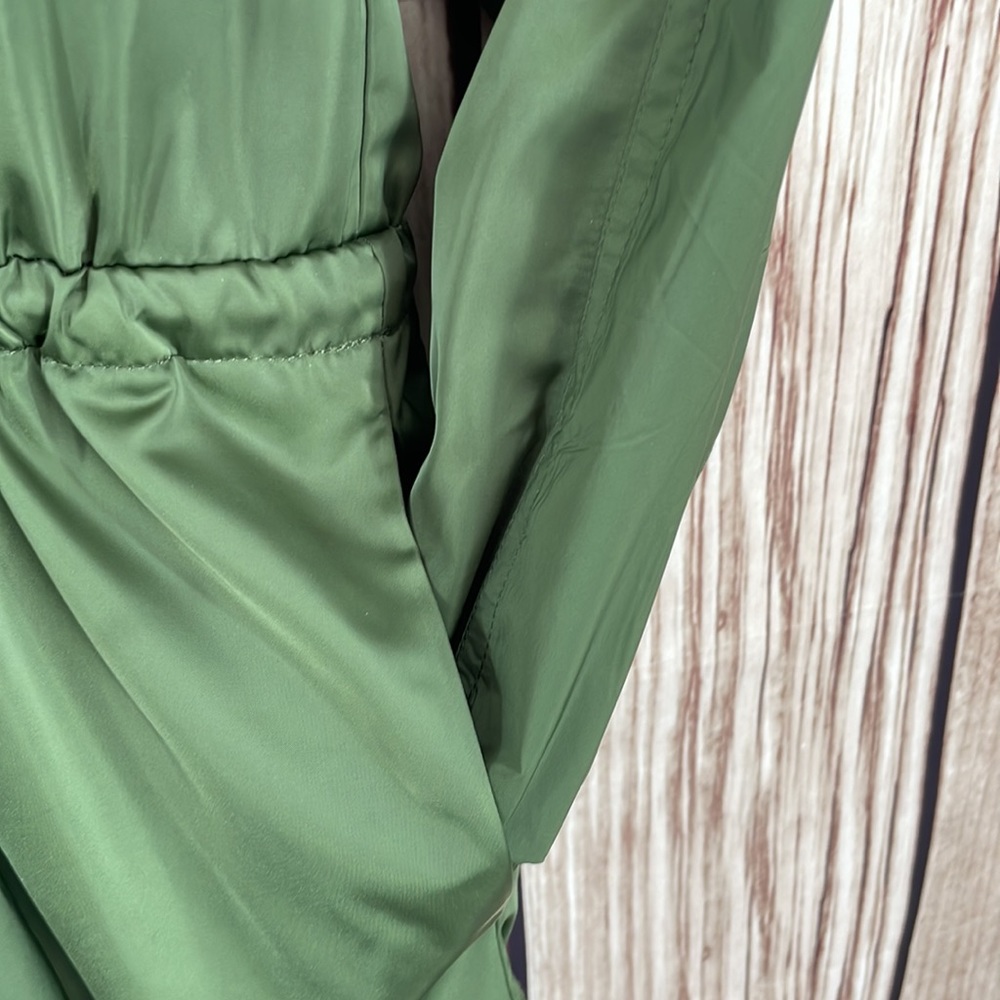 Hunter Green Zip Front Romper XL - Picture 5 of 12